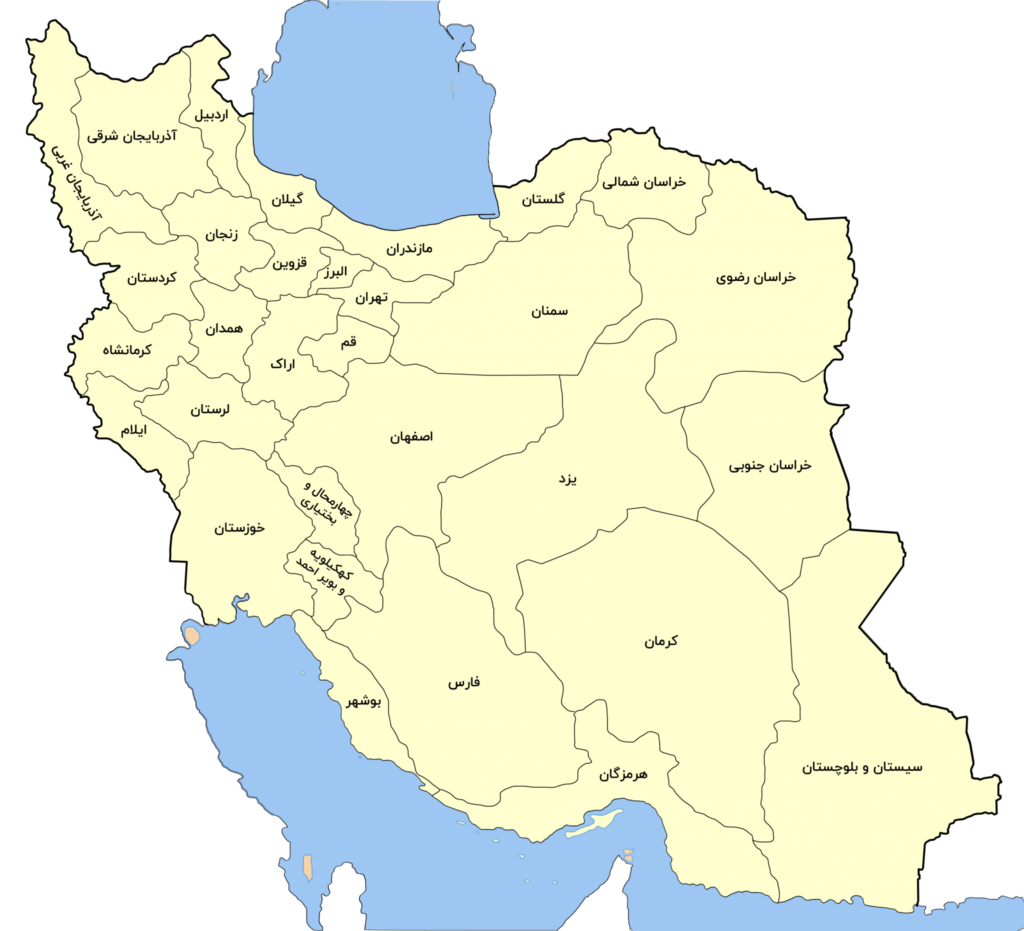 زیرمخزن در استان ها